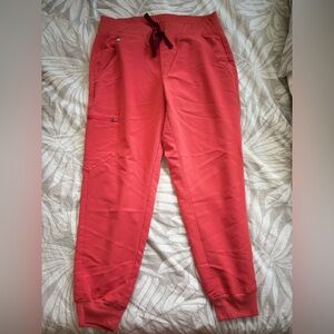 Figs Women's orange jogger